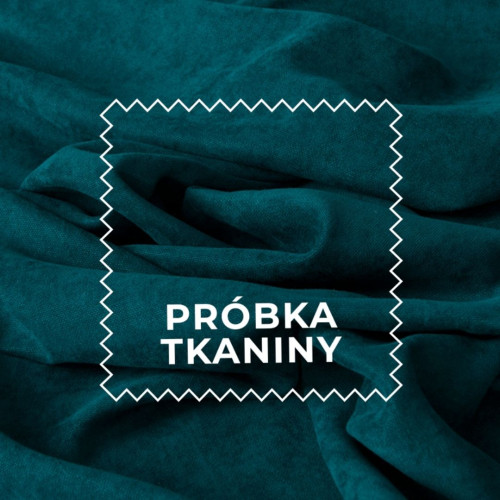 Próbka tkaniny Milas kolor ciemny  turkusowy 768
