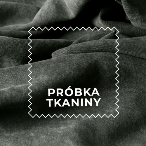 Próbka tkaniny Milas kolor grafitowy 801