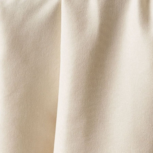 Welurowy materiał na zasłony kolor ciemny kremowy wysokość 300 cm Milas - sprzedawany na metry