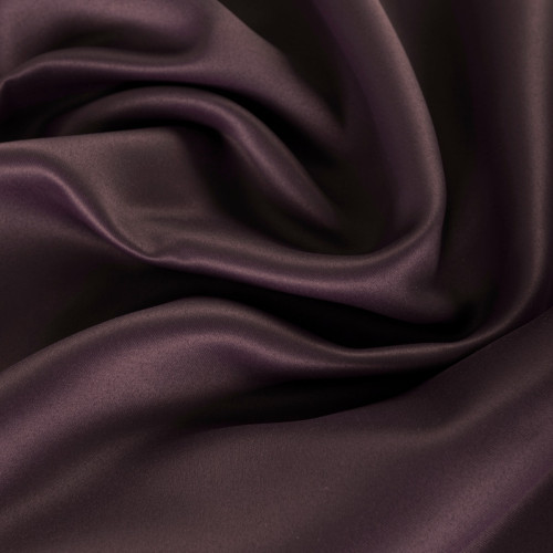 Zaciemniający materiał na zasłony typu blackout, wysokość 280 cm, kolor śliwkowy fioletowy - sprzedawany na metry