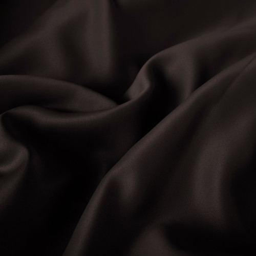 Zaciemniający materiał na zasłony typu blackout, wysokość 280 cm, kolor chłodny brązowy, Dona - sprzedawany na metry