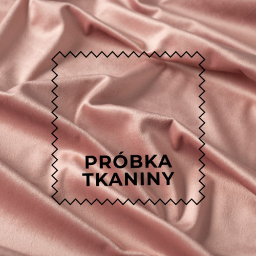 Próbka tkaniny Velvi kolor 013 ciemny pudrowy różowy