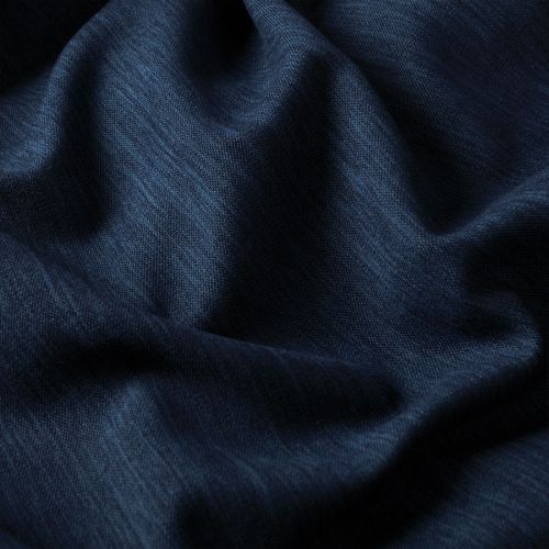 PREMIUM ALLURE Ekskluzywna tkanina zasłonowa na metry Lisa, wysokość 300 cm, kolor granatowy