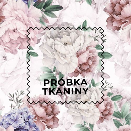 Próbka tkaniny w piwonie, Peoni