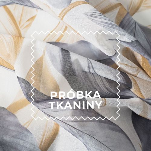 Próbka tkaniny Peruga, kolor musztardowy