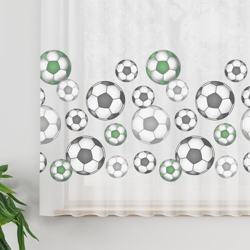 FUTBOL Firanka z ołowianką WOAL, wysokość 157cm, kolor 003 zielony