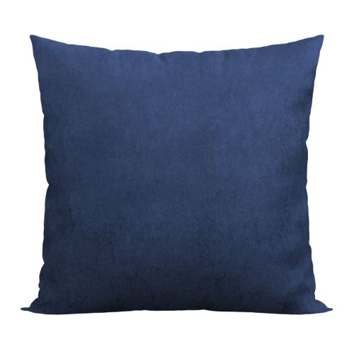 Welurowa poszewka dekoracyjna, kolor ciemny niebieski, rozmiar 40x40, Weluria