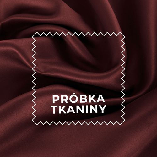 Próbka tkaniny DONA typu blackout kolor 011 winny