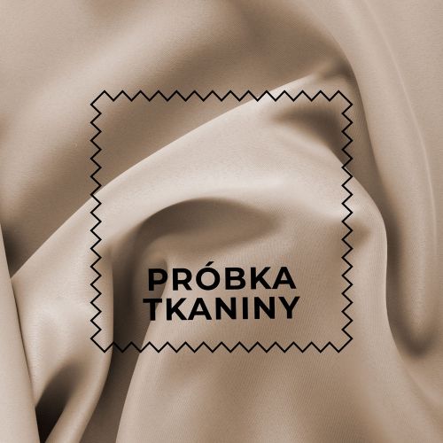 Próbka tkaniny DONA typu blackout kolor 075 beżowy