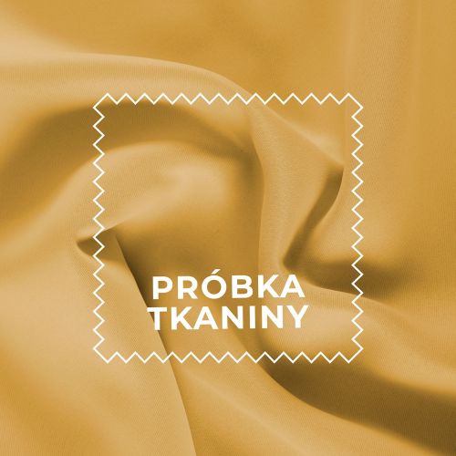 Próbka tkaniny DONA typu blackout kolor 202 żółty