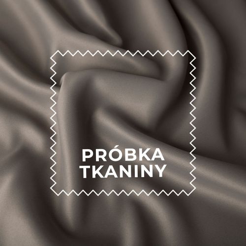 Próbka tkaniny DONA typu blackout kolor 204 ciepły ciemny szary