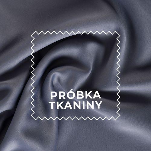 Próbka tkaniny DONA typu blackout kolor 205 ciemny szary;antracytowy