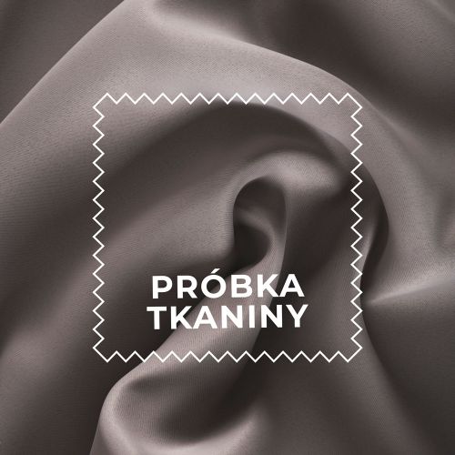 Próbka tkaniny zaciemniającej 85% TD0015 typu blackout, kolor 208 stalowy szary