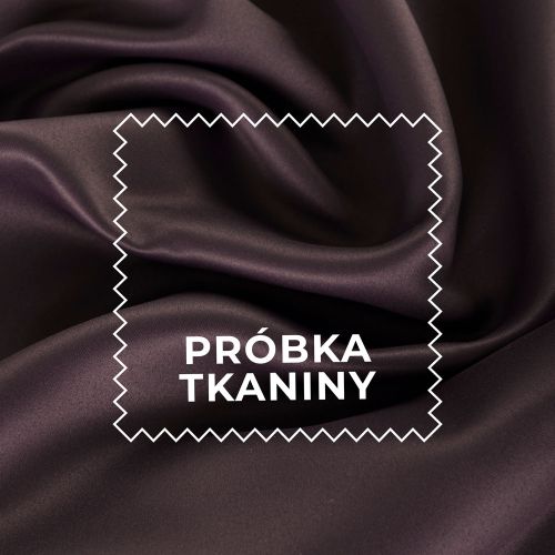 Próbka tkaniny zaciemniającej 85% TD0015 typu blackout, kolor 224 czekoladowy brązowy