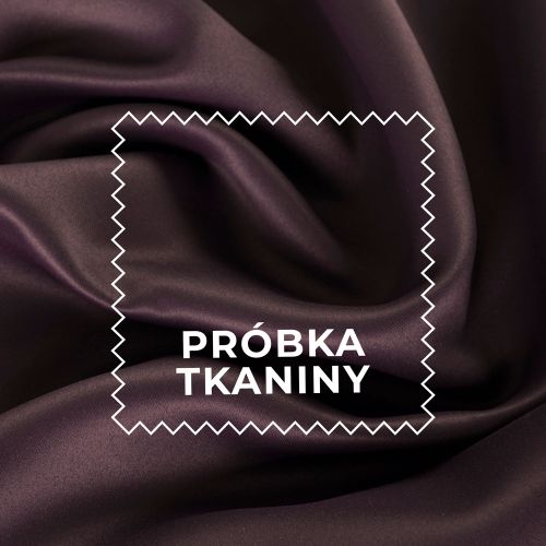 Próbka tkaniny DONA typu blackout kolor 226 śliwkowy fioletowy