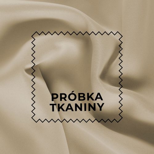 Próbka tkaniny DONA typu blackout kolor 825 jasny kremowy