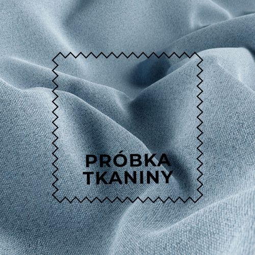 Próbka tkaniny SUPER BLACKOUT 100% blackout, kolor 019 niebieski