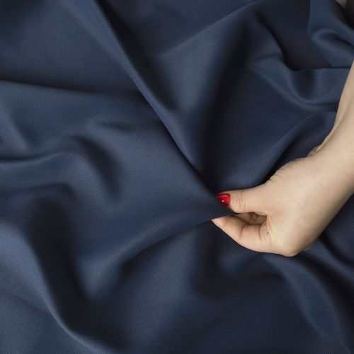 Miękka tkanina wodoodporna na metry, wysokość 300 cm, kolor granatowy
