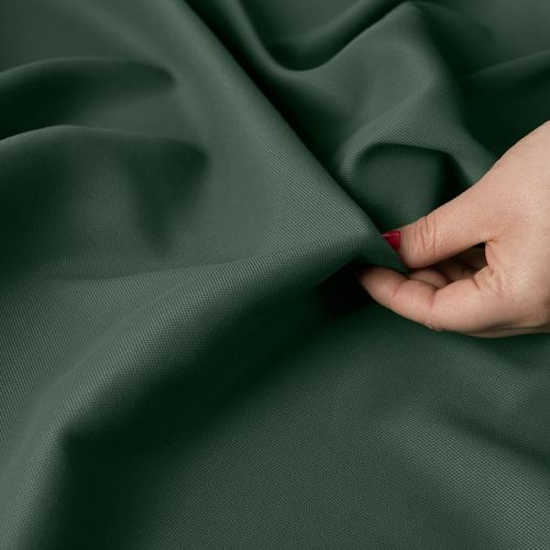 Miękka tkanina wodoodporna na metry, wysokość 300 cm, kolor butelkowy zielony