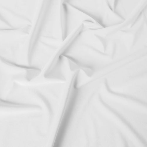 Zasłona welwetowa w kolorze off-white, wysokość 300 cm, Velvi - sprzedawana na metry