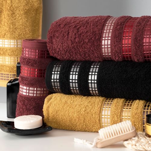 Miodowy ręcznik frotte Luxury