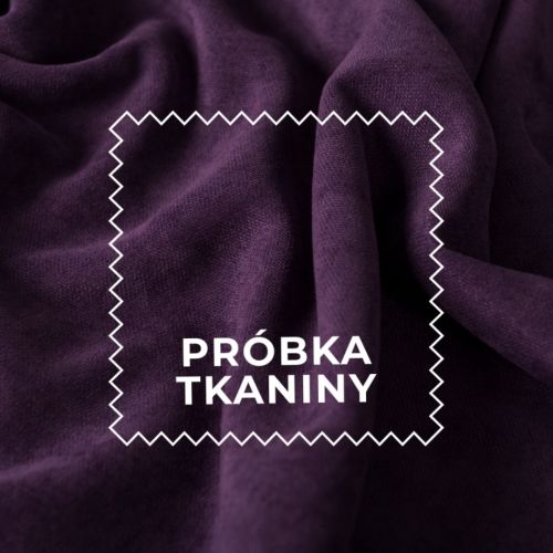 Próbka tkaniny Milas kolor 027 fioletowy
