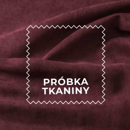 Próbka tkaniny Milas kolor 029 jagodowy