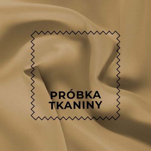 Próbka tkaniny zaciemniającej  85% TD0015 typu blackout,  kolor 804 ciemny beżowy