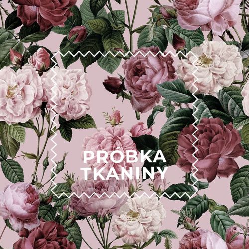 Próbka tkaniny Morena, kolor różowy