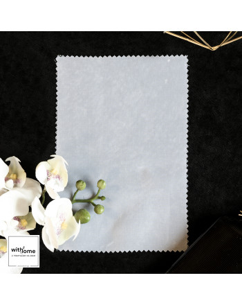 Próbka firany woal premium 000100 kolor biały