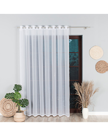 Firana gotowa do salonu woal na przelotkach dwa rozmiary Wolina