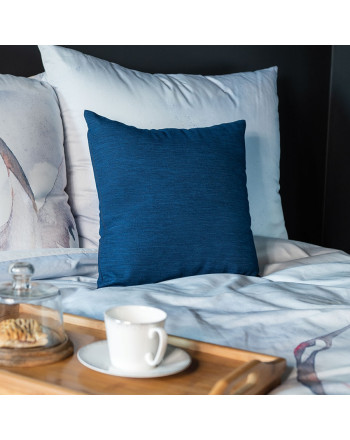 PREMIUM ALLURE Poszewka dekoracyjna Lisa, kolor granatowy, rozmiar 45x45 cm