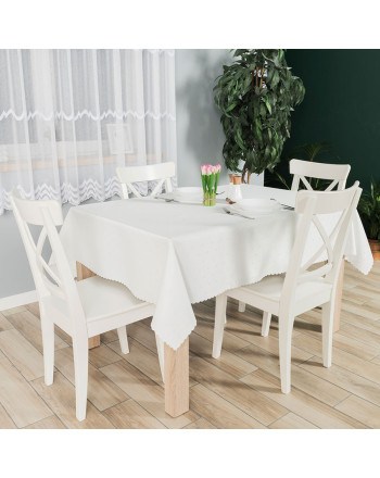 Bieżnik wodoodporny, kolor kremowy, rozmiar 90x160 cm, Aniela