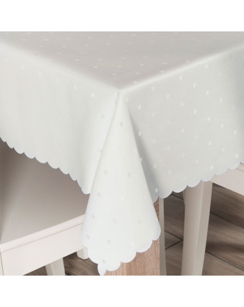 Obrus wodoodporny, kolor kremowy, oferowany w kilku rozmiarach, Aniela