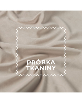 Próbka tkaniny Premium Allure, kolor kremowy z kolekcji Velvet