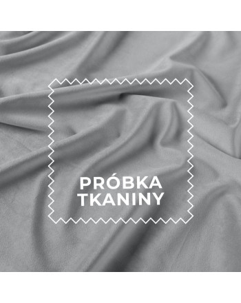 Próbka tkaniny VELVET kolor 067 jasny szary