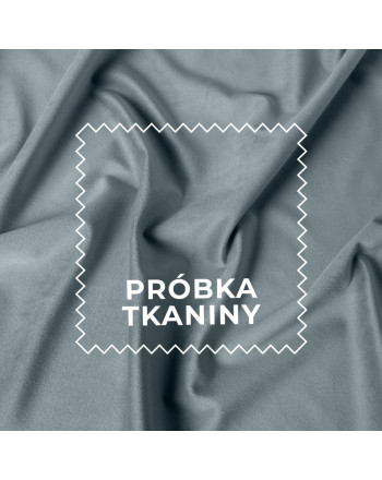 Próbka tkaniny VELVET kolor 069 popielaty