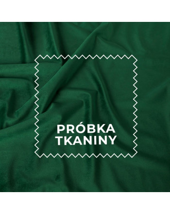 Próbka tkaniny Premium Allure, kolor szmaragdowy