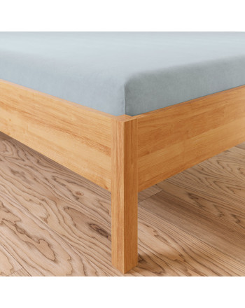 Prześcieradło jersey z gumką, kolor niebieski, Dreamy Premium