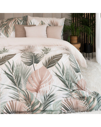 Komplet pościeli z bawełny satynowej Lush, dwa rozmiary