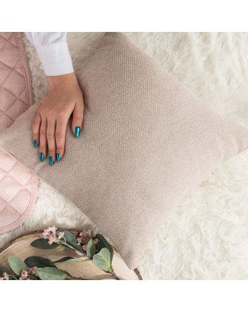 Poszewka na poduszkę Molly, kolor ciemny beżowy, rozmiar 40x40 cm