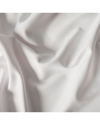 Wodoodporny materiał na zasłony lub obrusy, kolor biały, szerokość 164 cm - sprzedawany na metry