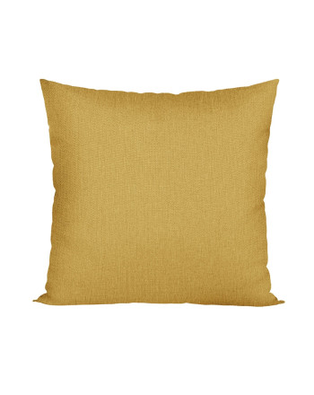 Poszewka dekoracyjna z tkaniny wodoodpornej, kolor musztardowy, rozmiar 40x40 cm, Aruba