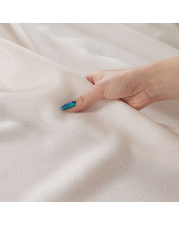 Materiał wodoodporny na obrusy lub zasłony, wysokość 300 cm, kolor kremowy, Aruba - sprzedawany na metry