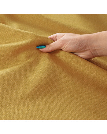 Materiał wodoodporny na obrusy lub zasłony, wysokość 300 cm, kolor musztardowy, Aruba - sprzedawany na metry
