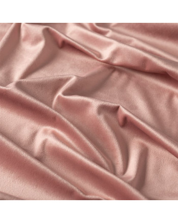 Welwetowy materiał na zasłony, kolor ciemny pudrowy róż, wysokość 300 cm, Velvi - sprzedawany na metry