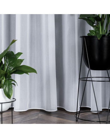 PREMIUM ALLURE Firanka na metry z deszczykiem, wysokość 300 cm, kolor biały