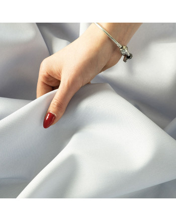 Tkanina wodoodporna typu Oxford, kolorystyka niebieska, szerokość 165 cm, Wiosenny piknik melanż - sprzedawana na metry