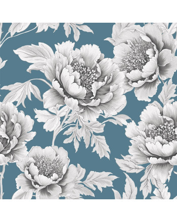 Zaciemniająca tkanina dekoracyjna , szerokość 145 cm, kolor niebieski - sprzedawana na metry