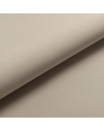 Ekskluzywny welwetowy materiał na zasłony kolor ciemny kremowy wysokość 320 cm - sprzedawany na metry